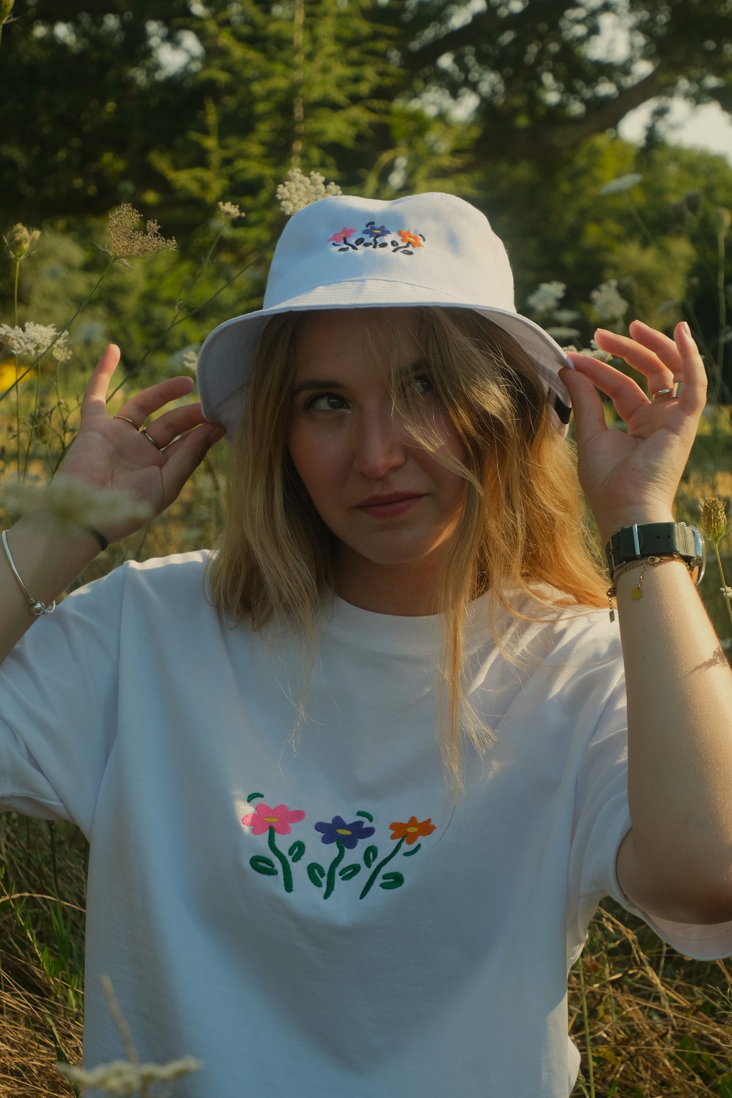 Bob Ballet floral WHITE EDITION